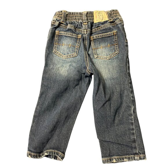 Ralph Lauren Baby Boys 18 Months Denim Jeans With Elastic Waistband & Pockets - Picture 3 of 3